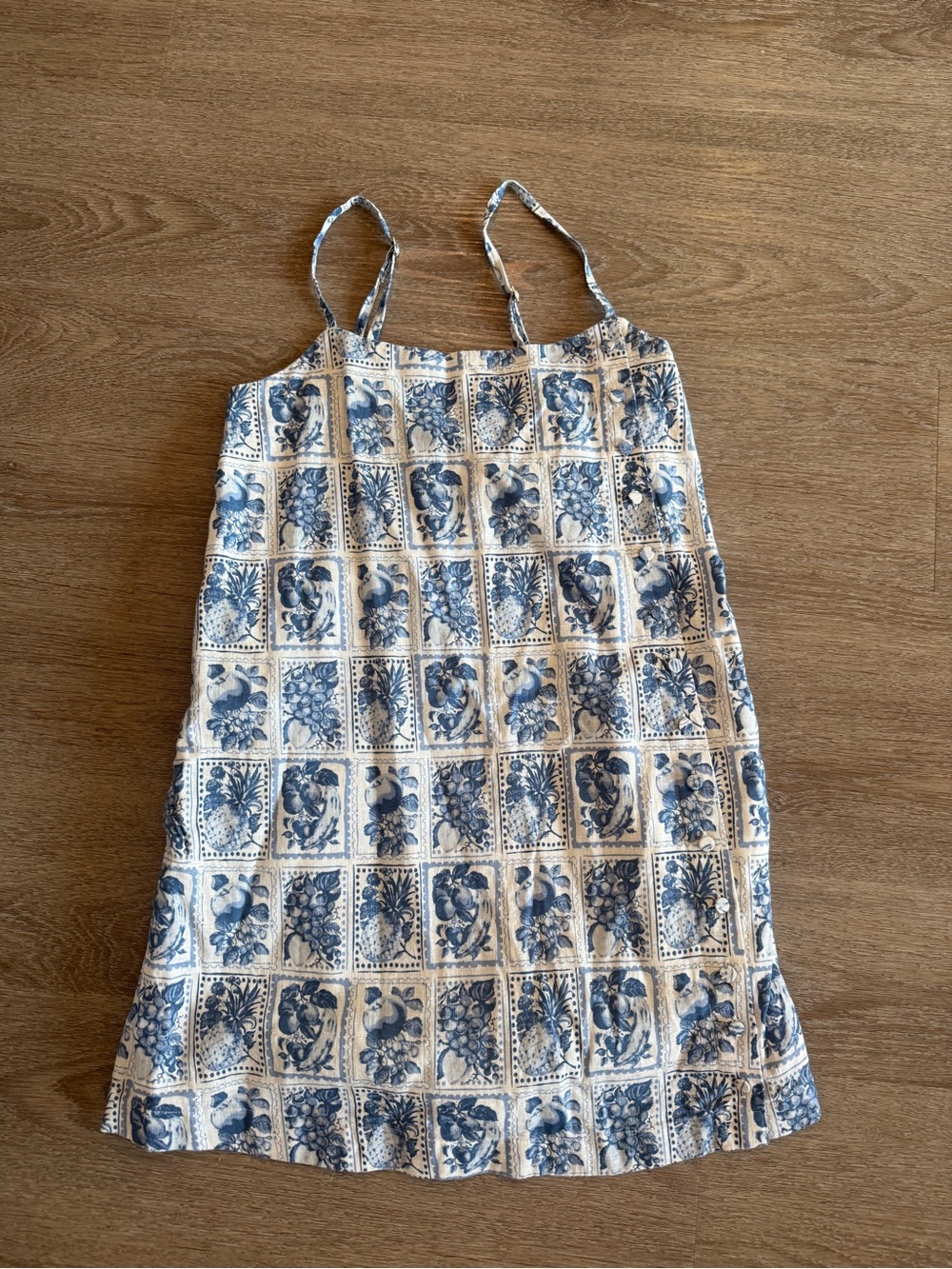 Abercrombie & Fitch Blue and White dress with built in Shorts
